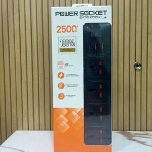 Power Socket Extension USB and Type-C