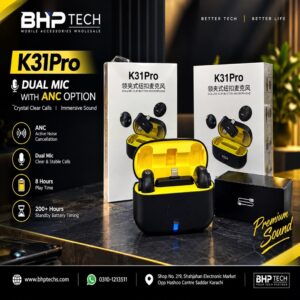 K31 Pro Wireless Collar Microphone