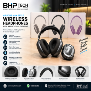 AirPods Max Style Wireless Headphones (MAGNETIC)