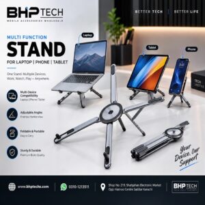Multi-Function Phone / Laptop / Tablet Stand